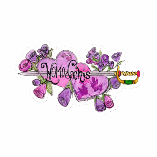 Homodachis Flat Magnet, by Maggie Murray!