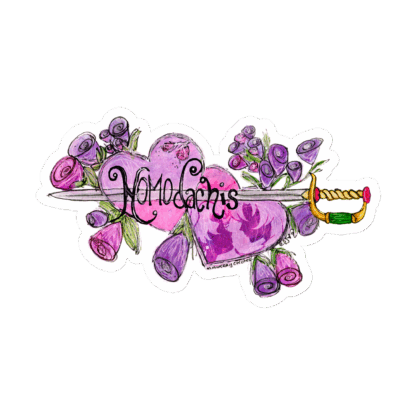 Homodachis Flat Magnet, by Maggie Murray!