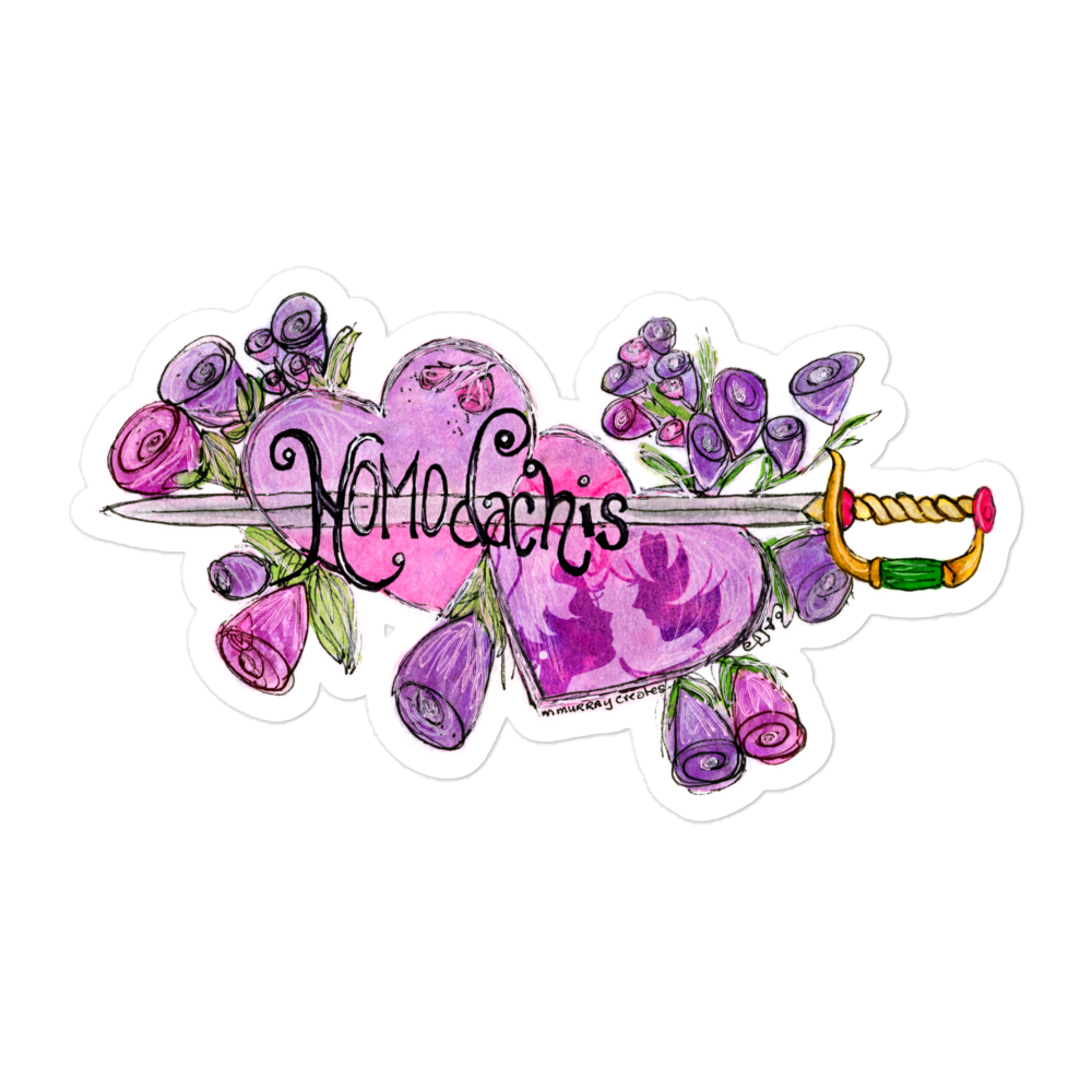 Homodachis Kiss-cut Sticker, by Maggie Murray! - Image 3